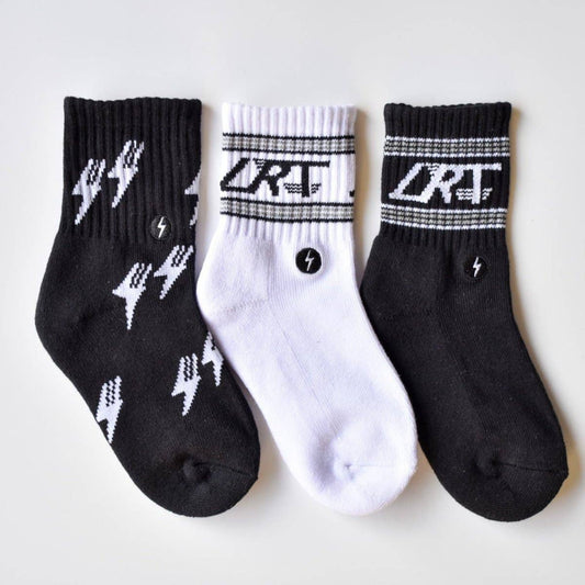 3-Pack Classic Rock Socks: Youth (5-8T) - Something about Sofia