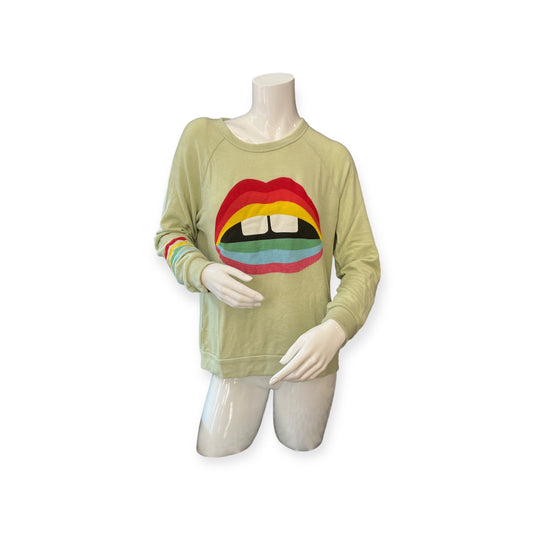 Alana Rainbow Gap Mouth Pullover - Something about Sofia