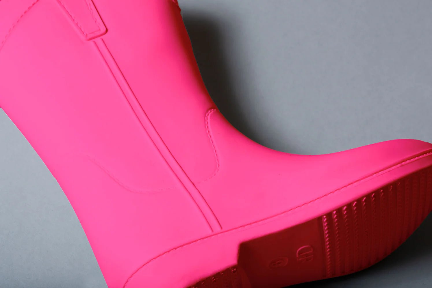 Atomic Pink Kid's All Weather Rubber Cowboy Boots - Something about Sofia