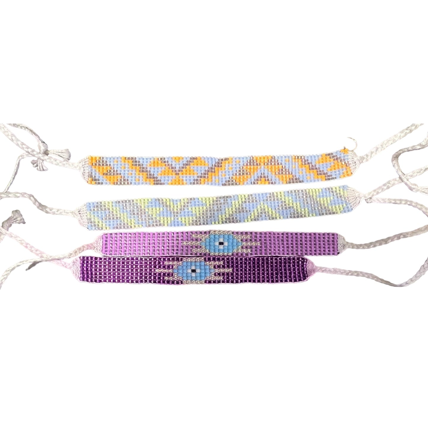 Beaded Hand Loomed Friendship Braceletts - Something about Sofia