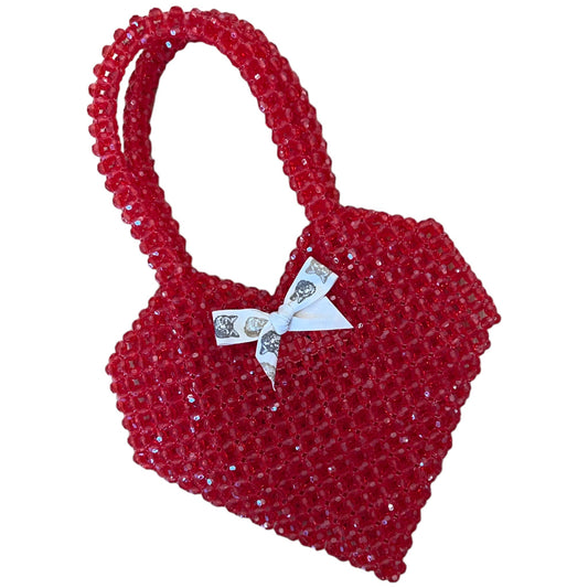 Beaded Heart Bag - Something about Sofia