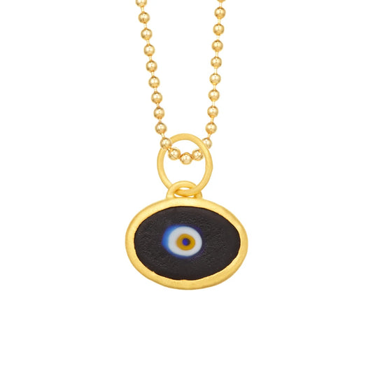 Black Protection JuJu Eye in 24K Gold - Something about Sofia
