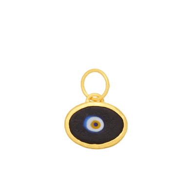 Black Protection JuJu Eye in 24K Gold - Something about Sofia