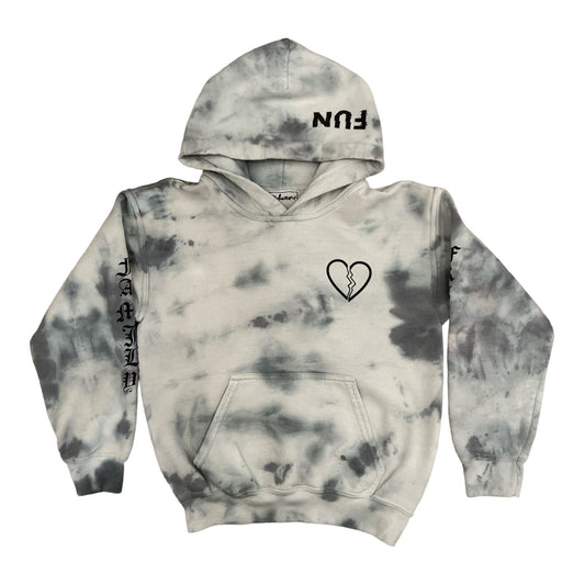 Blue Tie Dye Friends & Family Hoodie - Something about Sofia