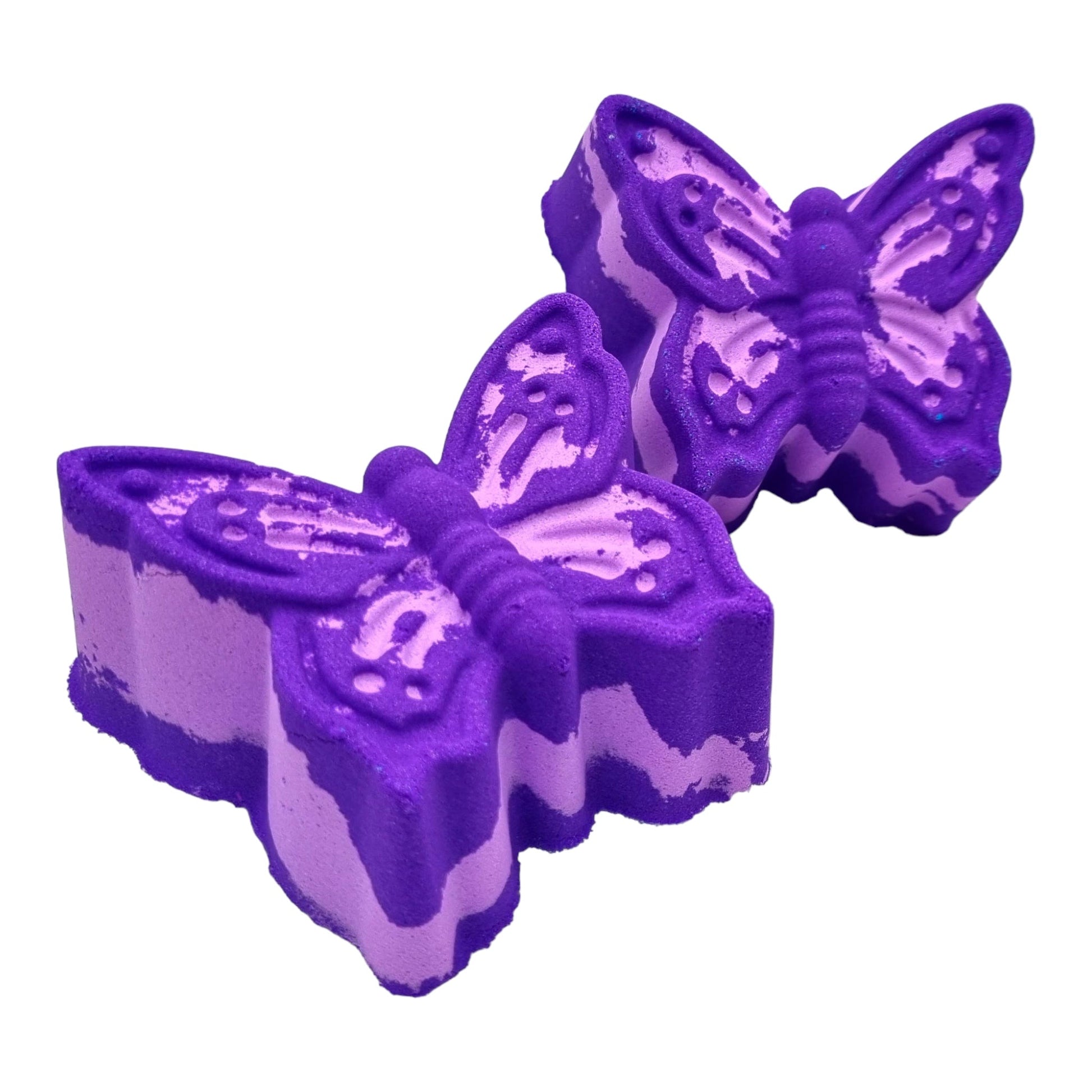 Butterfly bath bombs large fizzers lavender - Something about Sofia
