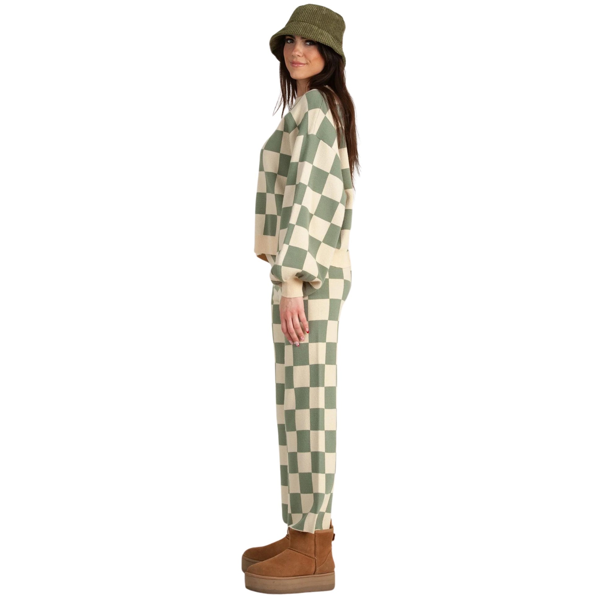 Checkmate Sweater & Pant Set - Something about Sofia