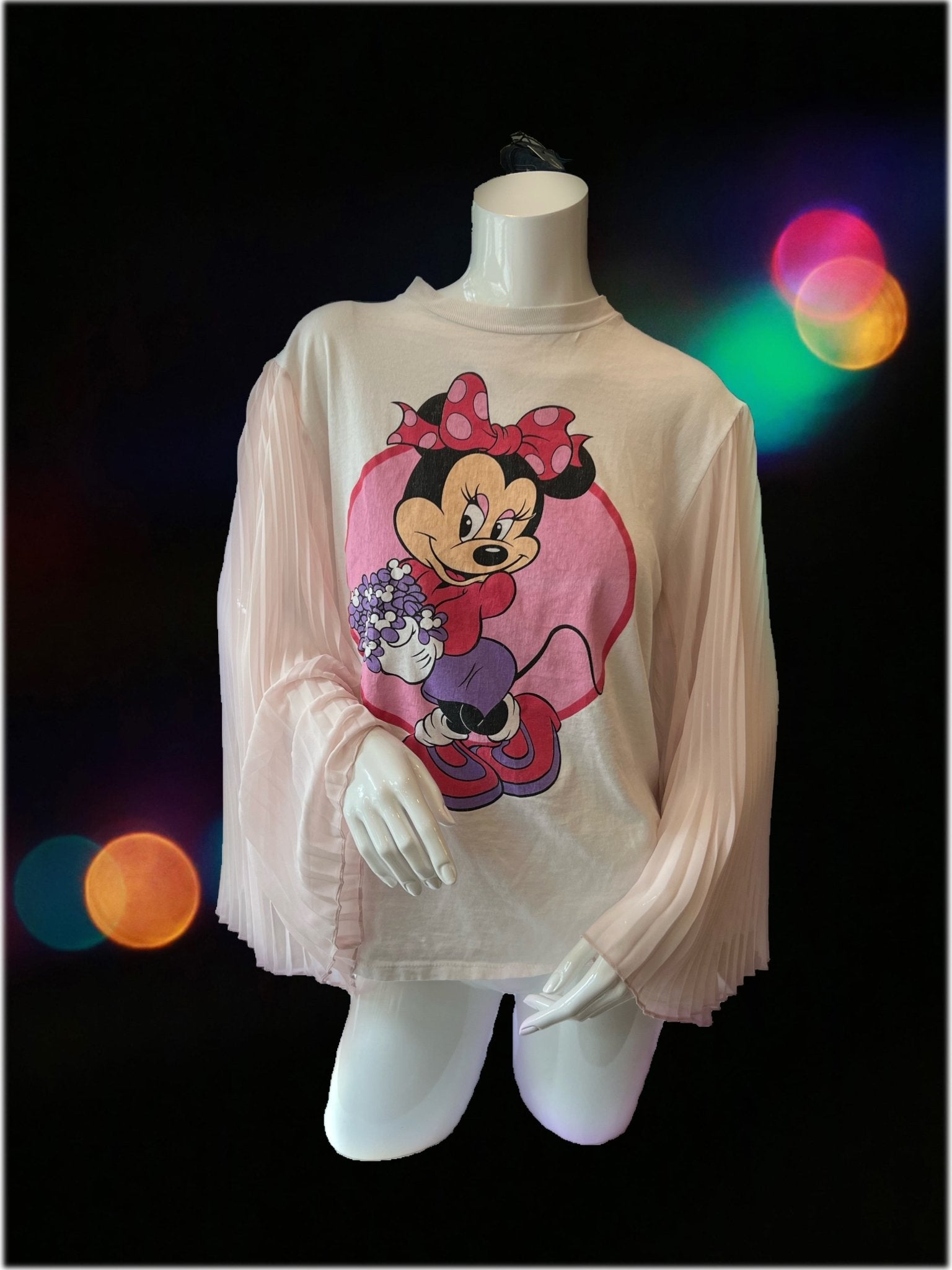 Custom Sleeved...Vintage Minnie Mouse Tee - Something about Sofia