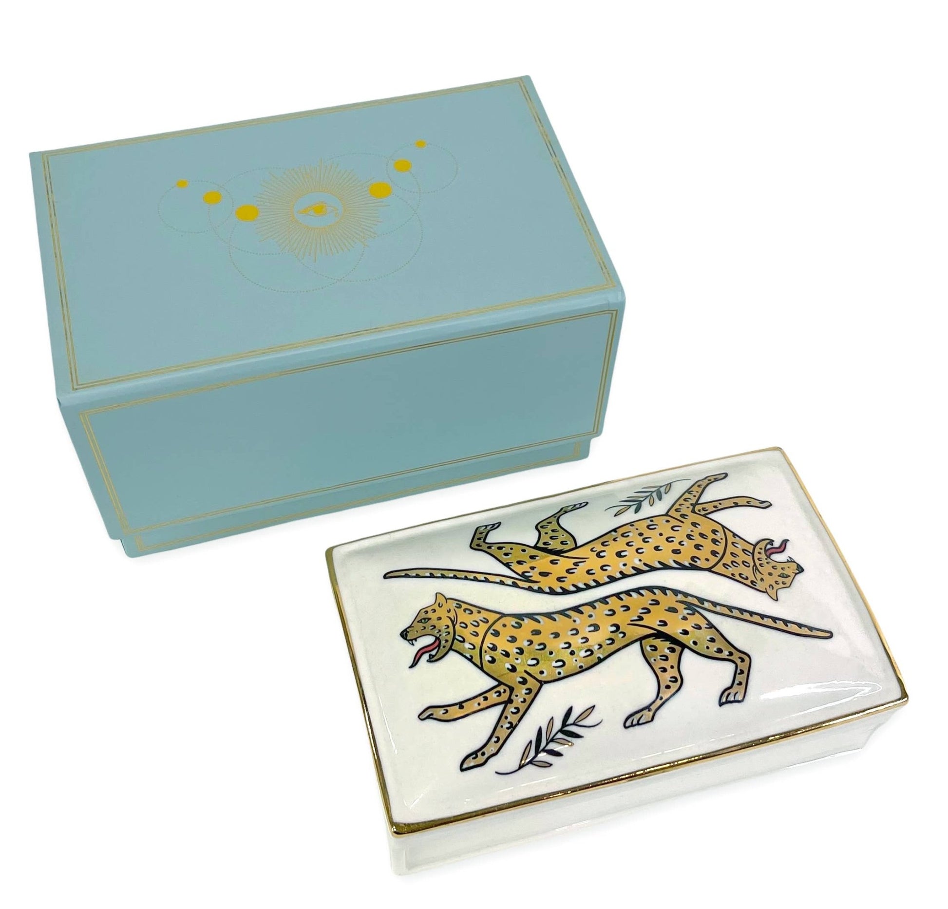Duo Leopard Ceramic Box - Something about Sofia