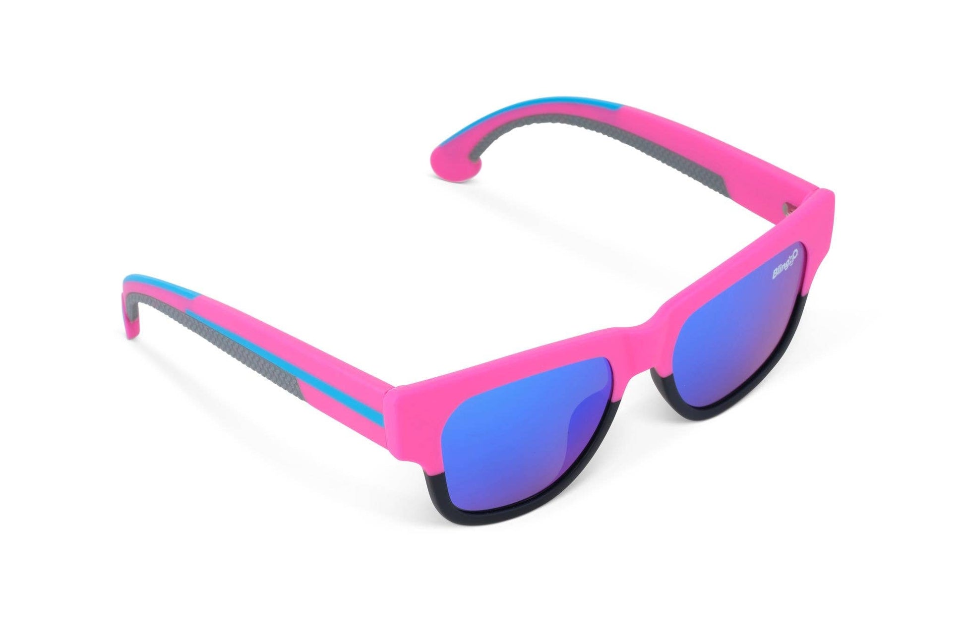 Fire Island Sky Blue Pink Kids Sunglasses, Summer, Beach - Something about Sofia