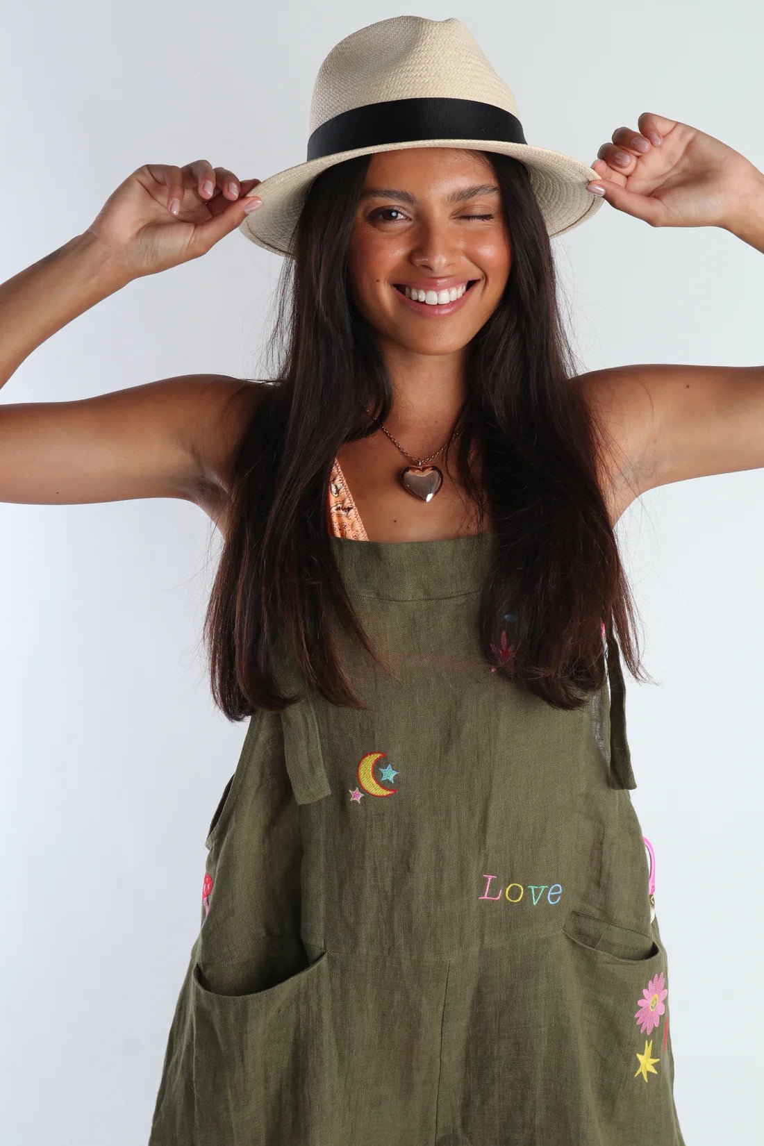Groovy Linen Jumpsuit - Something about Sofia