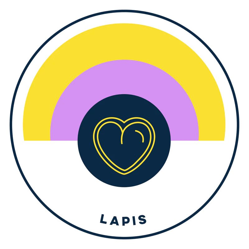Large Lapis Heart for Calm - Something about Sofia