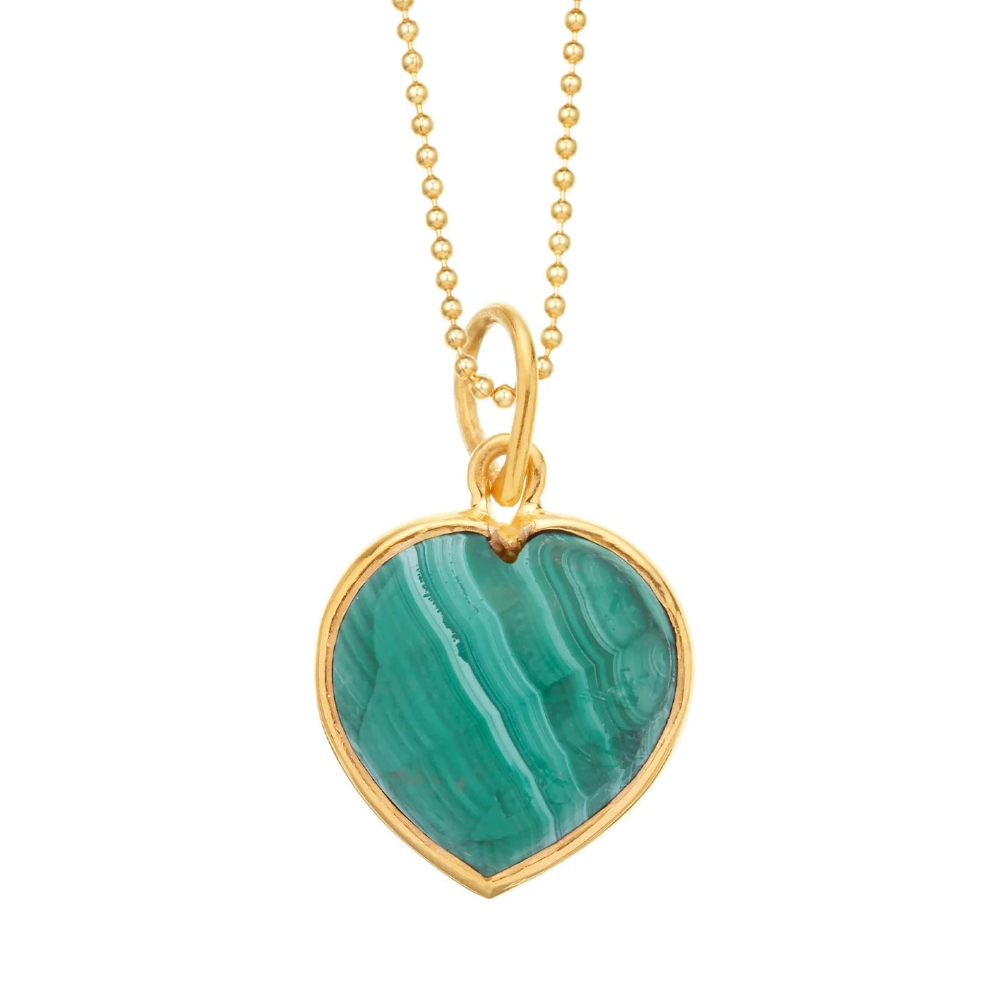 Malachite Chunky Heart for Renewal - Something about Sofia