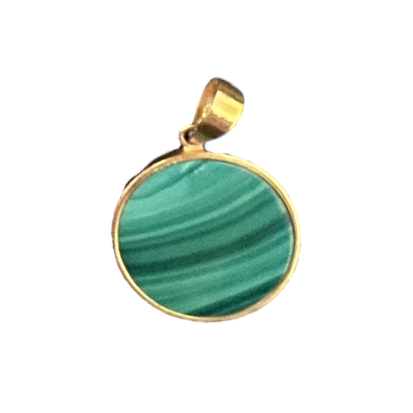 Malachite Coin in 14K - Something about Sofia