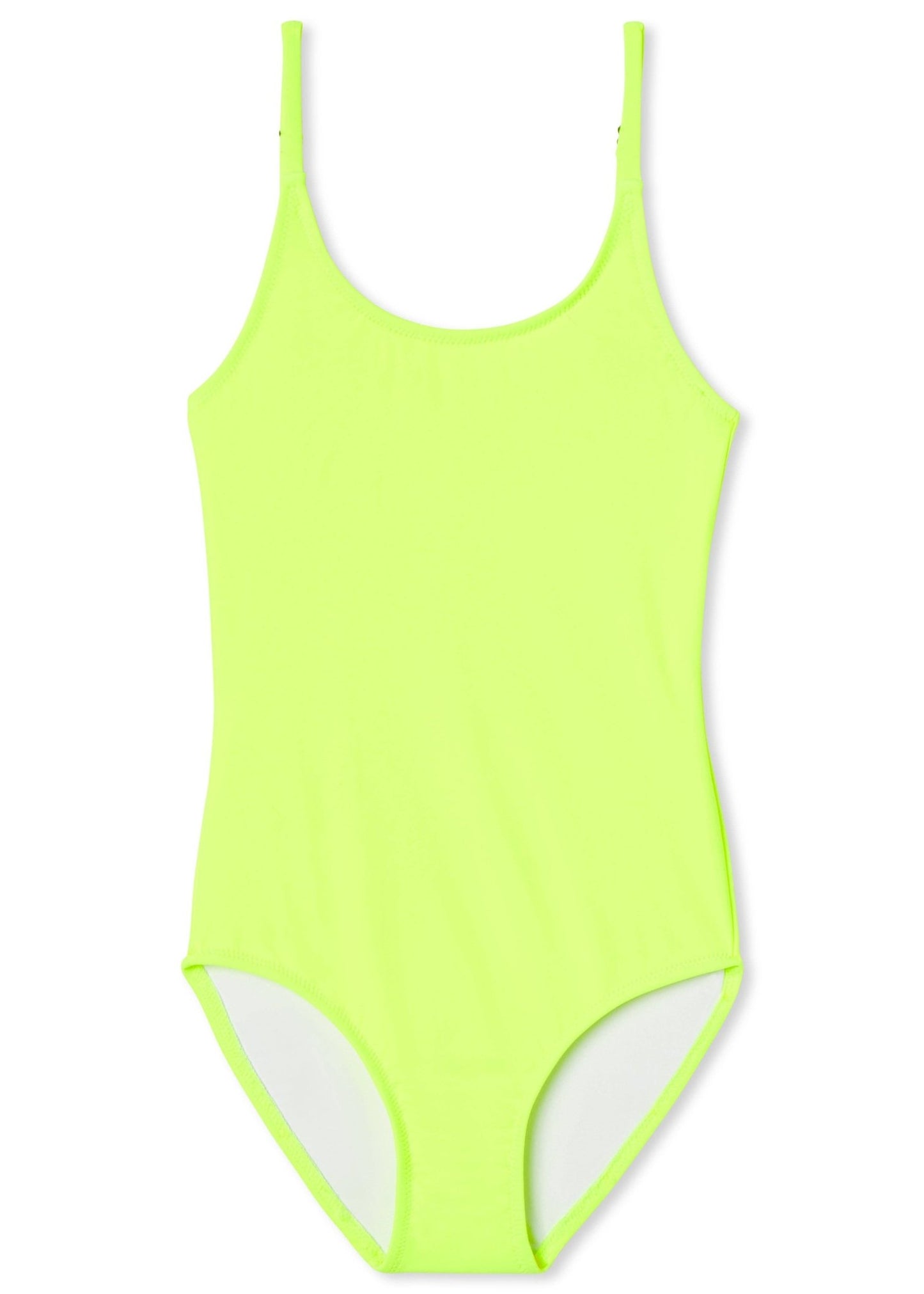 Neon Yellow Bathing Suit for Girls - Something about Sofia
