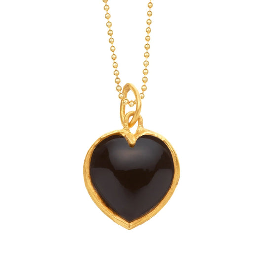 Onyx Chunky Heart for Strength - Something about Sofia