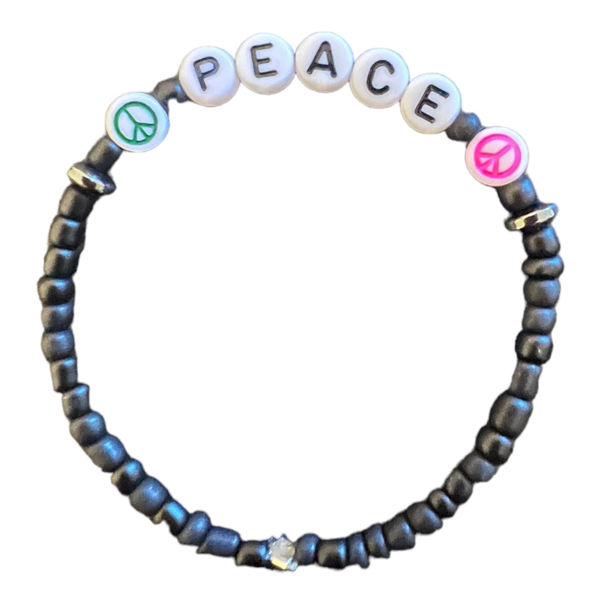 PEACE Beaded Bracelets - Something about Sofia