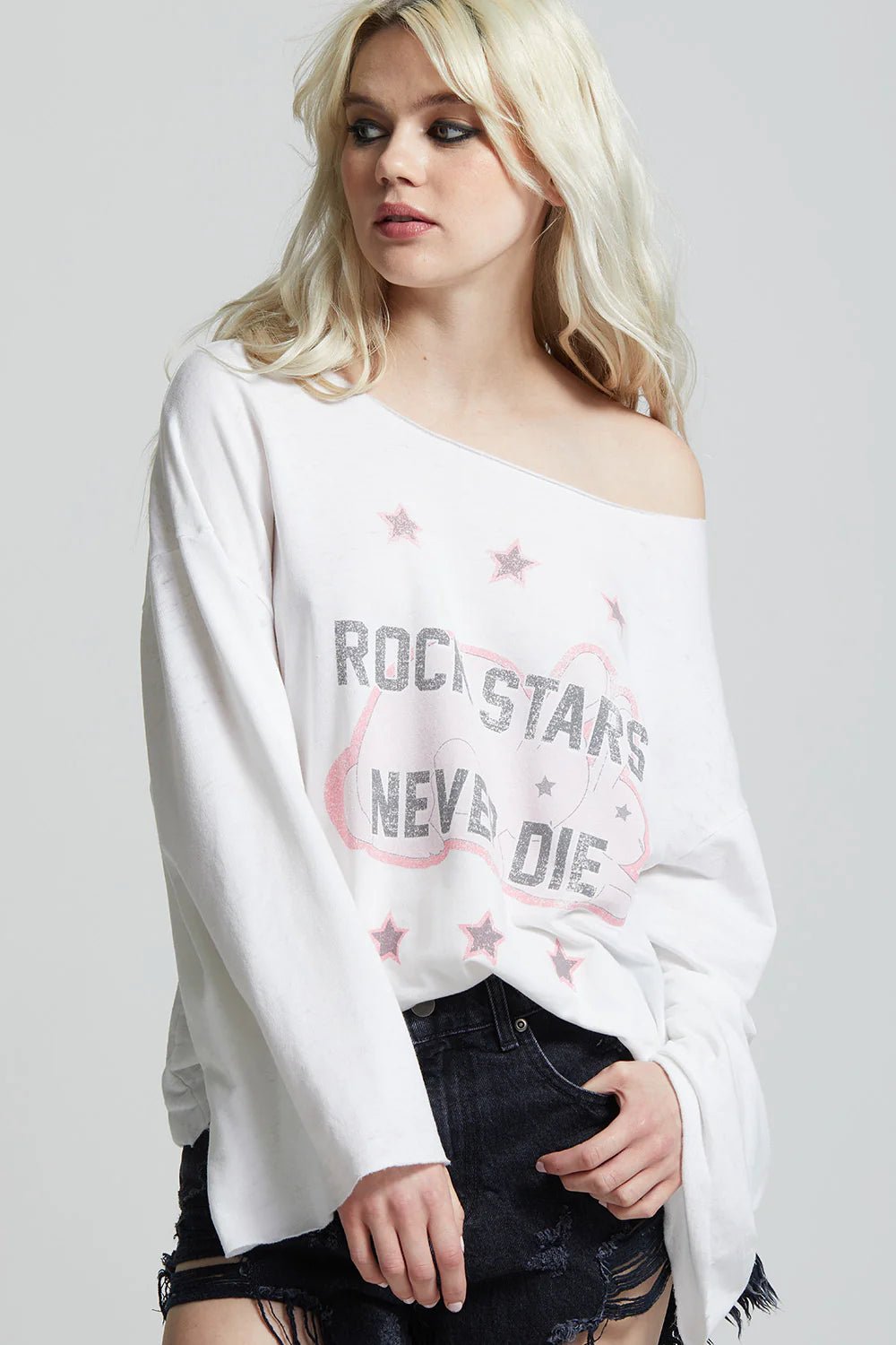 Rock Stars Never Die Bell Sleeve - Something about Sofia