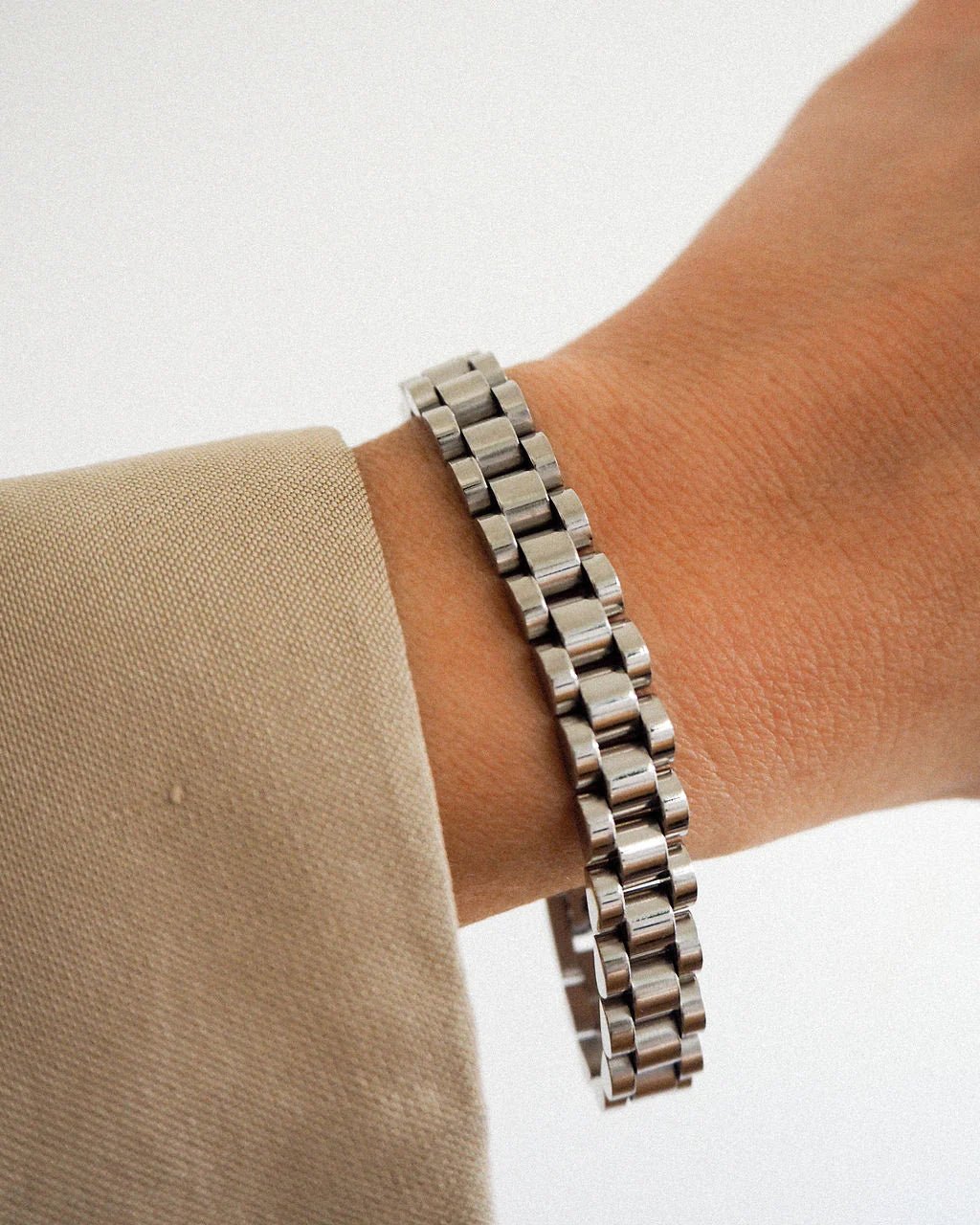 Silver Timepiece Bracelet - Something about Sofia