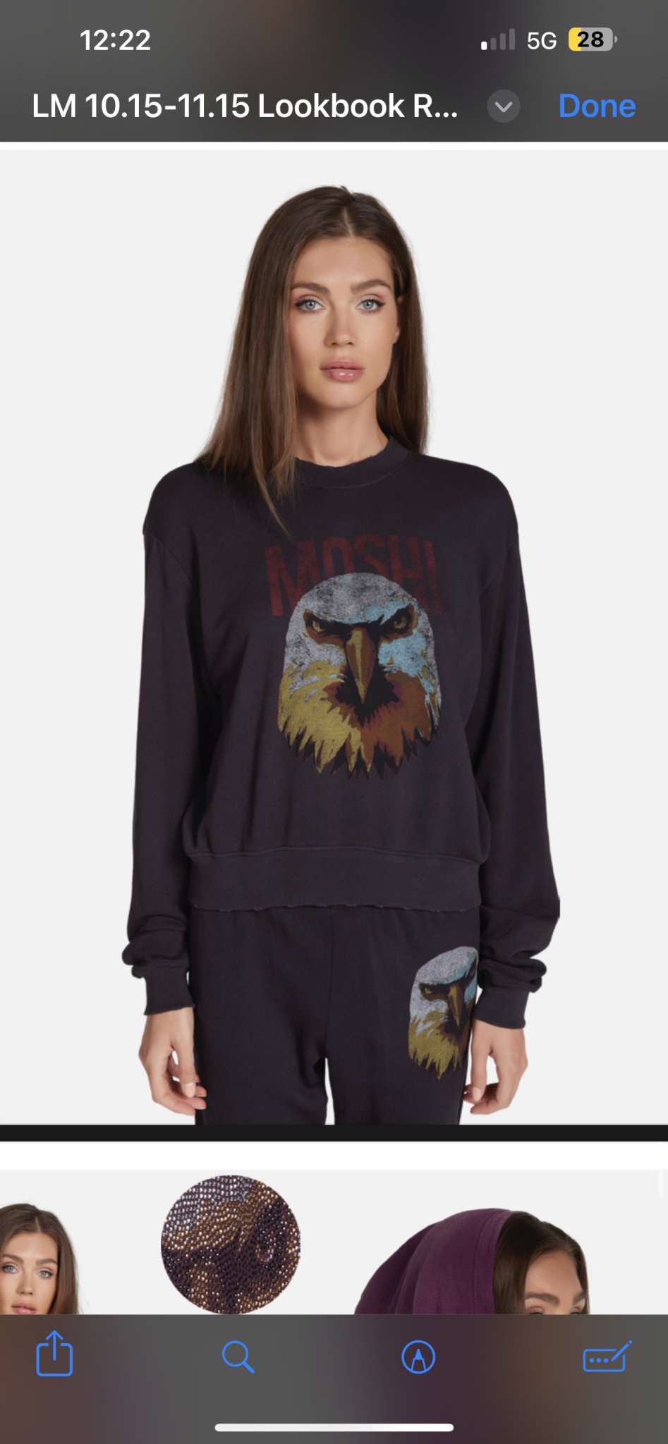 Spalding Moshi Eagle Head Pullover - Something about Sofia