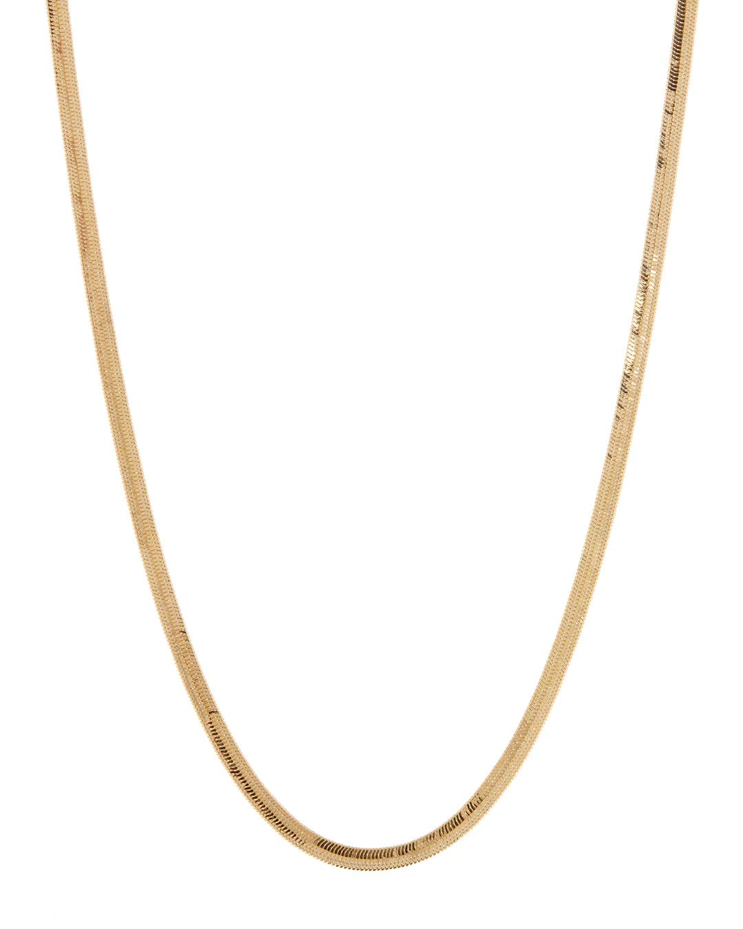 The Gold Classique Herringbone Chain - Something about Sofia
