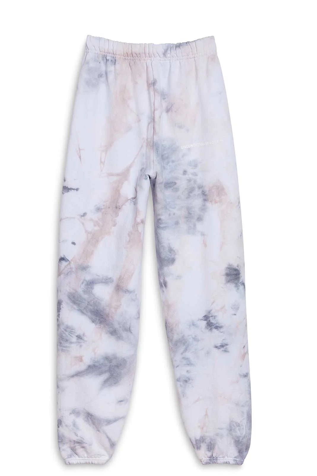 Unconditional Love Sweatpants (hand tie dye marbled) - Something about Sofia
