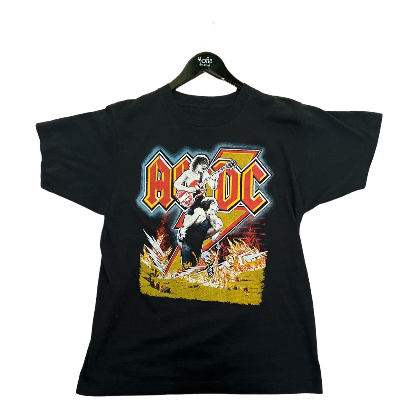 Vintage 1986 ACDC Tee - Something about Sofia