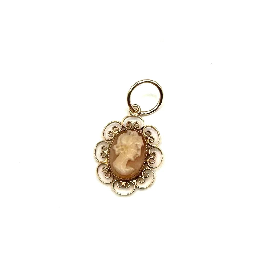 Vintage Cameo Charm - Something about Sofia