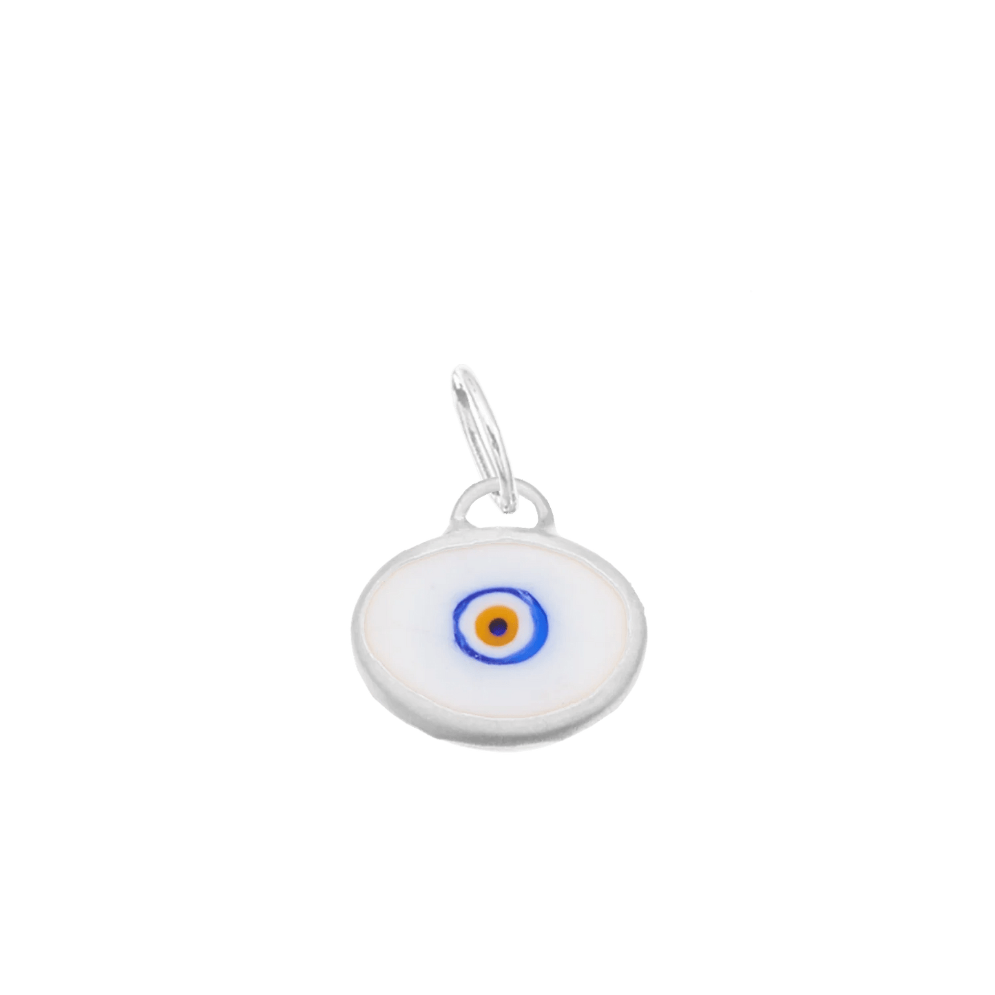 White Protection Juju Eye in Sterling Silver - Something about Sofia