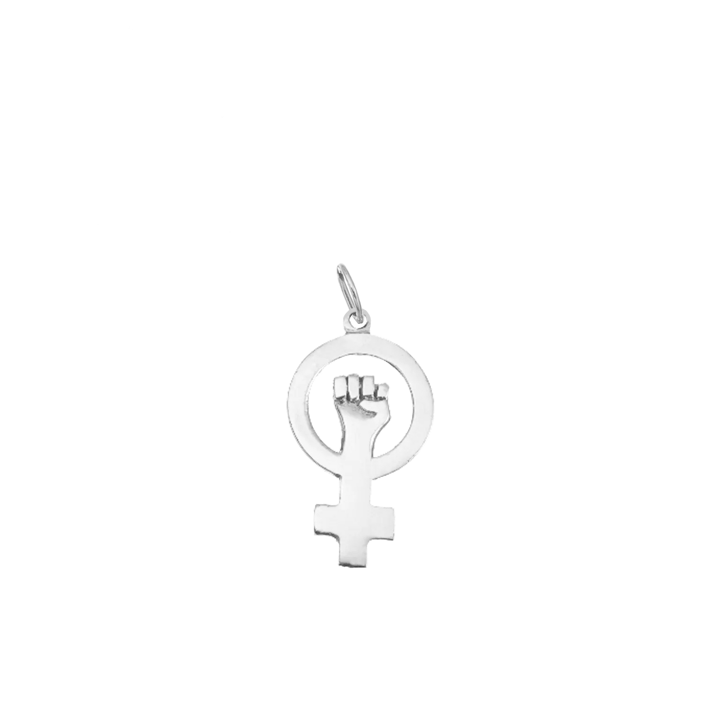 Woman Power Charm in Sterling Silver - Something about Sofia