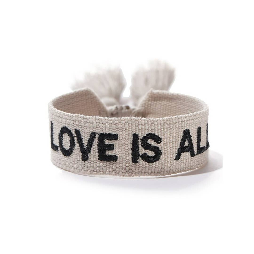 Wristband LOVE IS ALL - Something about Sofia