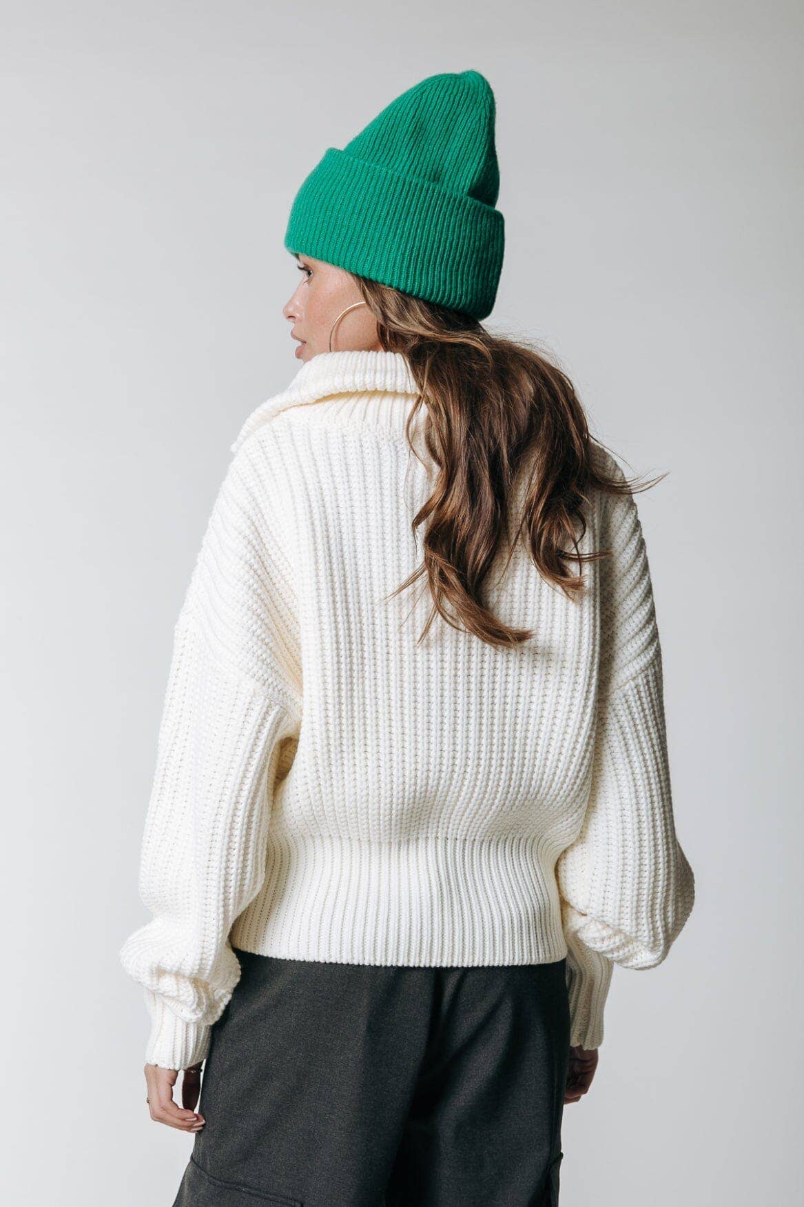 Yfke Knitwear Zip Pullover - Something about Sofia